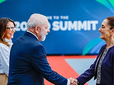 Presidenta do México pede a Lula apoio para produção de etanol