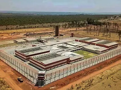 Presídio Federal de Campo Grande eleva segurança com reconhecimento facial e muralhas