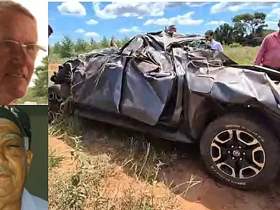 Capotamento na "Curva da Morte" deixa duas vítimas fatais na BR-060