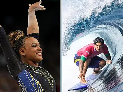 Brasil entra em ação com expectativa de medalhas em ginástica e surfe