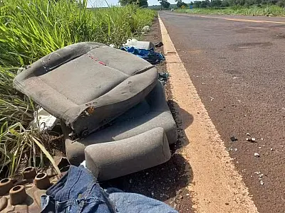 Vaca na pista causa acidente fatal com uma vítima