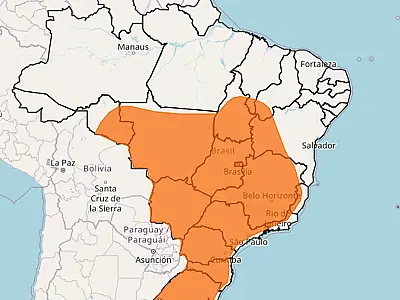 Previsões meteorológicas apontam para altas temperaturas nos próximos dia em MS