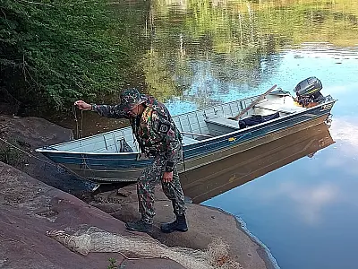 PMA de MS reforça fiscalização para coibir pesca predatória nos rios da Bacia do Paraguai