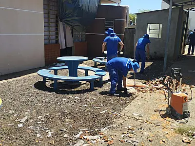 Presos ajudam na reconstrução de escolas e Apae atingidas por tornado no Paraná