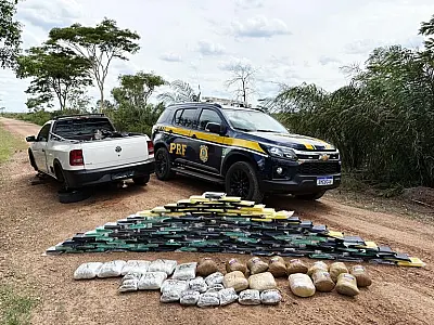 PRF apreende mais de 270 kg de drogas em rodovias de Mato Grosso do Sul