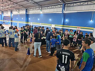 Sesi premia alunos de escola pública no 1º circuito de robótica em Maracaju