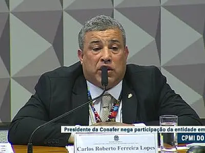 Presidente da Conafer é detido por falso testemunho em CPI do INSS
