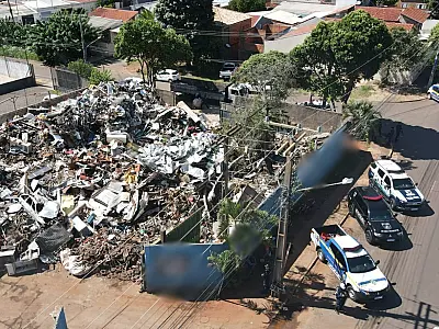 Operação Ferro-Velho: combate à receptação de metais em Campo Grande