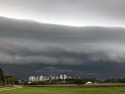 Mudança no tempo: frente fria deve trazer chuva, ventos fortes e queda de temperatura em MS