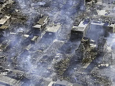 Número de mortos em terremoto no Japão aumenta para 48; Equipes de resgate continuam