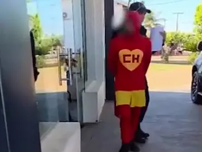 Homem que se apresentava como Chapolin e Batman é preso por estupro em Água Clara