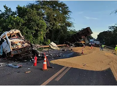 Autoridades destacam necessidade de melhorias na BR-163 após acidente fatal que vitimou 6 pessoas