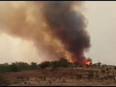 Incêndio destrói 3 mil hectares em parque no norte de MS e força fechamento de visitação