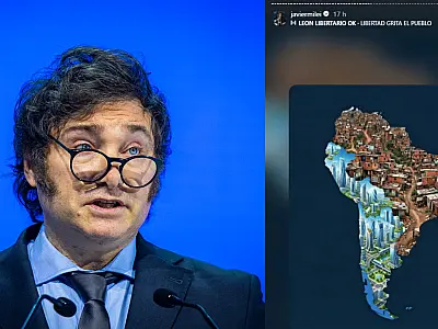 Após vitória de Kast, Milei causa polêmica ao retratar Brasil e países de esquerda como "favela"