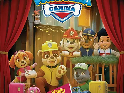 Patrulha Canina chega a Campo Grande com espetáculo infantil no Teatro Glauce Rocha