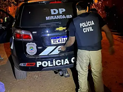Golpe de estelionato: Polícia Civil prende suspeito por fraude em construção de imóveis em Miranda