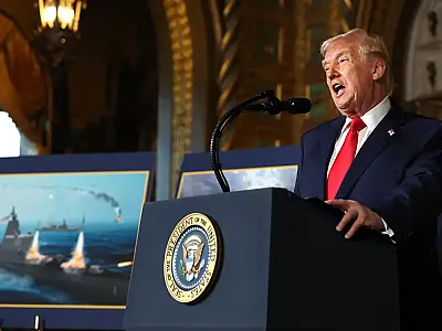 Trump anuncia nova frota de guerra dos EUA e envia aviso duro a Maduro