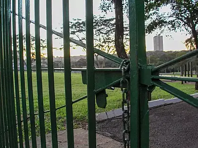 Parque das Nações segue sem iluminação e fechará mais cedo neste fim de semana