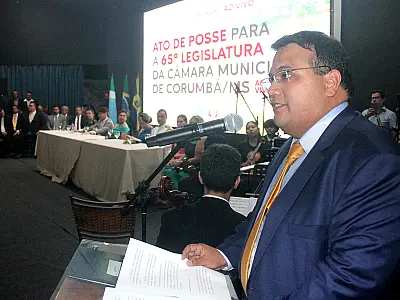 Gabriel Alves de Oliveira assume prefeitura de Corumbá e promete reverter crise administrativa