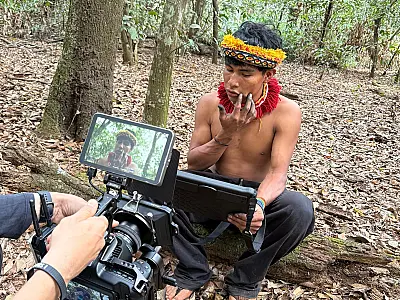 Hendy'a Rapykwere finaliza gravações e anuncia um marco para o cinema indígena LGBTQIAPN+