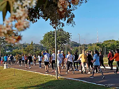 Treinão da Corrida dos Poderes reúne mais de mil pessoas em Ponta Porã e incentiva prática esportiva