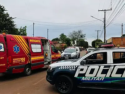 Homem acusado de agredir a esposa é baleado ao tentar tomar arma de PM