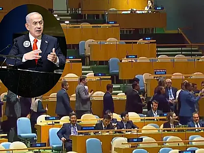 ONU: Discurso de Netanyahu provoca abandono em massa de delegações, incluindo o Brasil