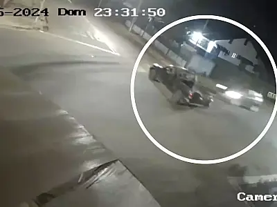 Carro em alta velocidade lança caminhonete contra muro e causa morte de motorista em Campo Grande