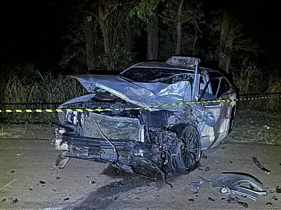 Acidente na BR-376 deixa dois mortos e cinco feridos em Vicentina