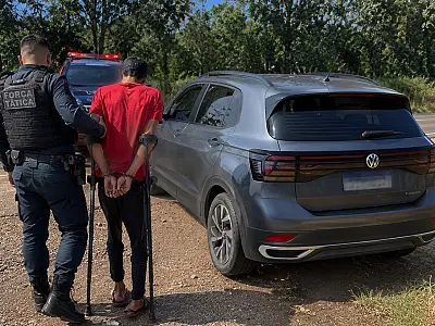 Paratleta é preso com T-Cross furtado ao tentar despistar policiais na BR-262 em Campo Grande