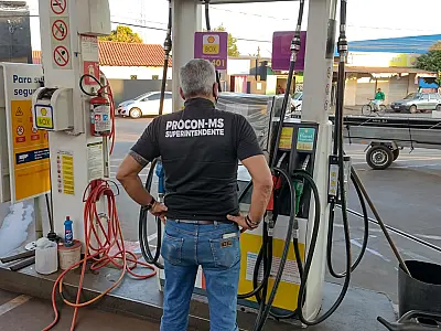 Procon de Campo Grande atua em postos de combustíveis por práticas abusivas nos preços