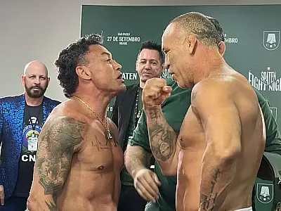 Popó e Wanderlei Silva se enfrentam em duelo histórico neste sábado em São Paulo