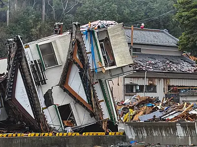 Novo terremoto de magnitude 6 atinge o Japão uma semana após abalo de 7,6