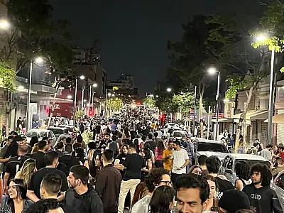 Rua 14 de Julho em Campo Grande deixa de ser interditada após pedido de proprietários de bares
