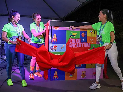 Corrida dos Poderes em MS arrecada 2,5 mil brinquedos para crianças carentes no Natal