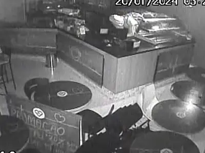 Ladrão furta supermercado na Zahran durante madrugada