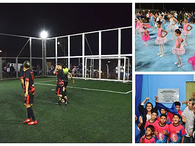 Campo Grande ganha arena esportiva e praça revitalizada no Paulo Coelho Machado