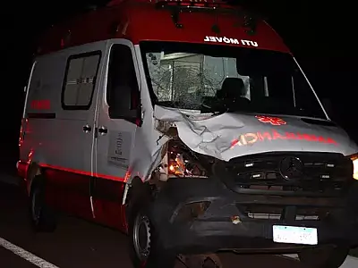 Tragédia na BR-060: Pedestre é morto em acidente com ambulância