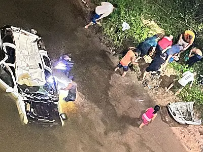 Advogado morre após colisão e queda de ponte em Anastácio