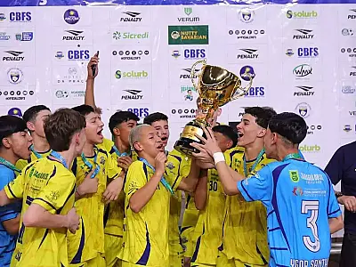 Invicto, CEEJ/SECEL Jaraguá conquista Taça Brasil Sub-14 de futsal em Campo Grande
