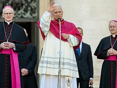 Papa Leão XIV pede o fim da "loucura da Guerra"