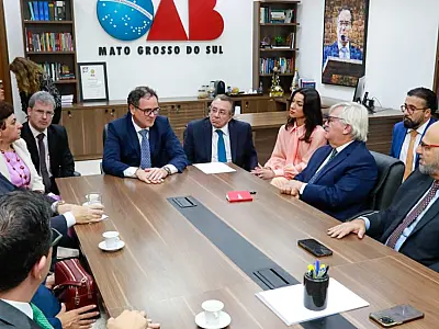 STJ discute criação de novas varas federais em Mato Grosso do Sul durante visita à OAB/MS
