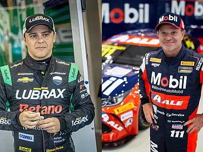 Massa e Barrichello aceleram na volta da Stock Car a Campo Grande