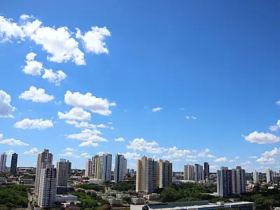 Previsão do tempo: Mato Grosso do Sul terá quinta-feira de sol e poucas nuvens