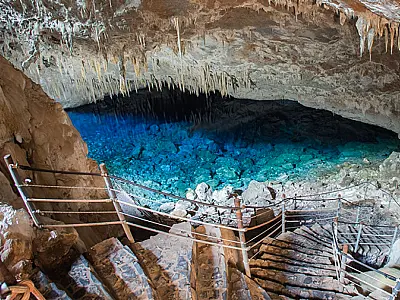 MPE apura denúncias de irregularidades na visitação da Gruta do Lago Azul, em Bonito