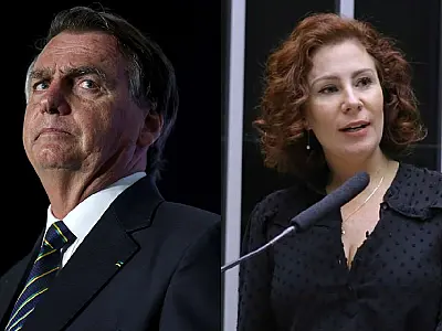 Bolsonaro reage à operação da Polícia Federal envolvendo Carla Zambelli