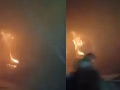 Criança é resgatada após padrasto atear fogo em casa no interior de MS