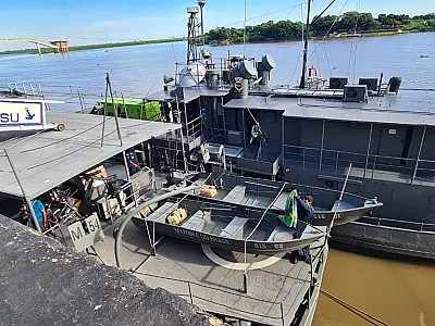 Projeto Navio leva assistência à população Ribeirinha de Corumbá
