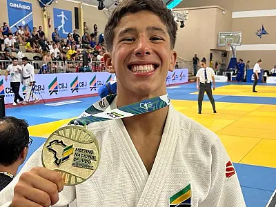 André Gessi Dodero conquista título no Meeting Nacional de Judô e disputará competição na Alemanha