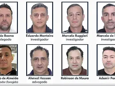 Delegado e policiais presos por suposta negociação de R$ 30 milhões com o PCC, aponta investigação